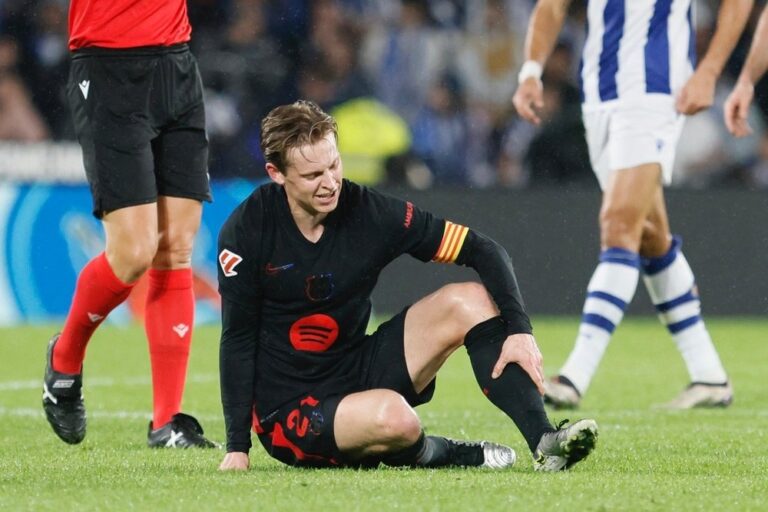 Frenkie de Jong oo ka hadlay dhaawaciisa: “Inta badan waxaan ku fikira: Goorma ayay tani dhammaanaysaa?”