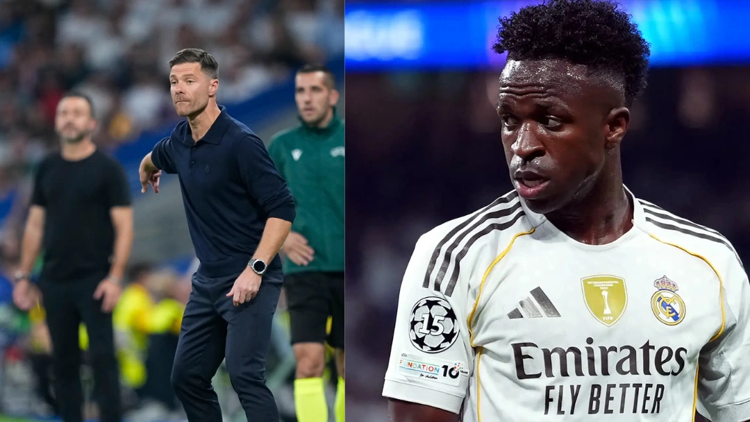 Xabi Alonso Vinicius Junior