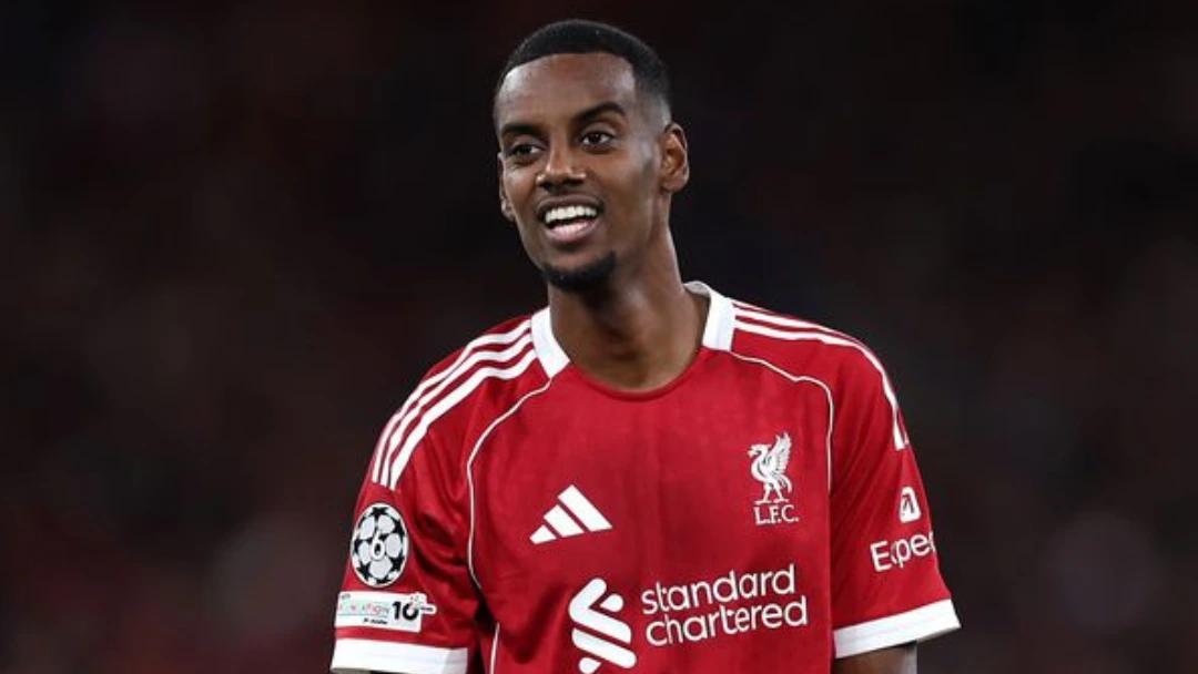Alexander Isak Liverpool debut