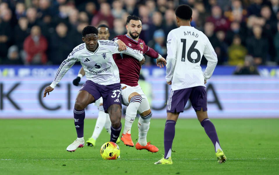 EPL Results Today: West Ham 1-1 Manchester United Full Match Report